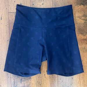 Old Navy Women's Dark Blue Star Bike Shorts